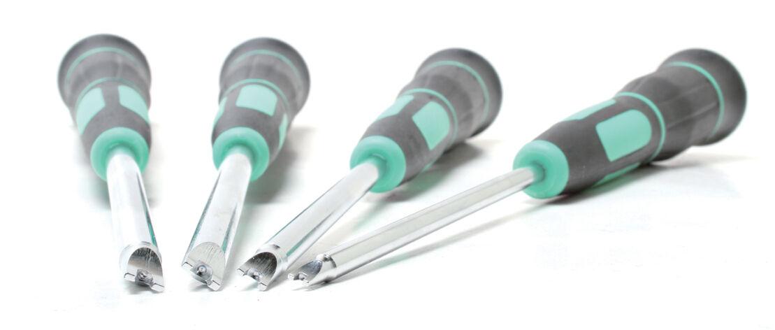SET professionale  Cacciavite a forcella forchetta U  per viti di sicurezza