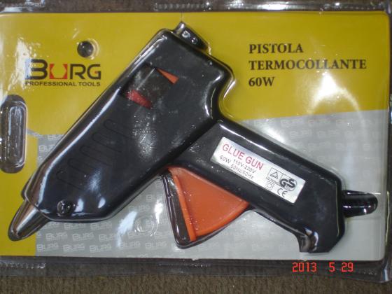 PISTOLA COLLA A CALDO TERMOCOLLANTE INCOLLATRICE 60 W X FAI LAVORI FAI DA TE