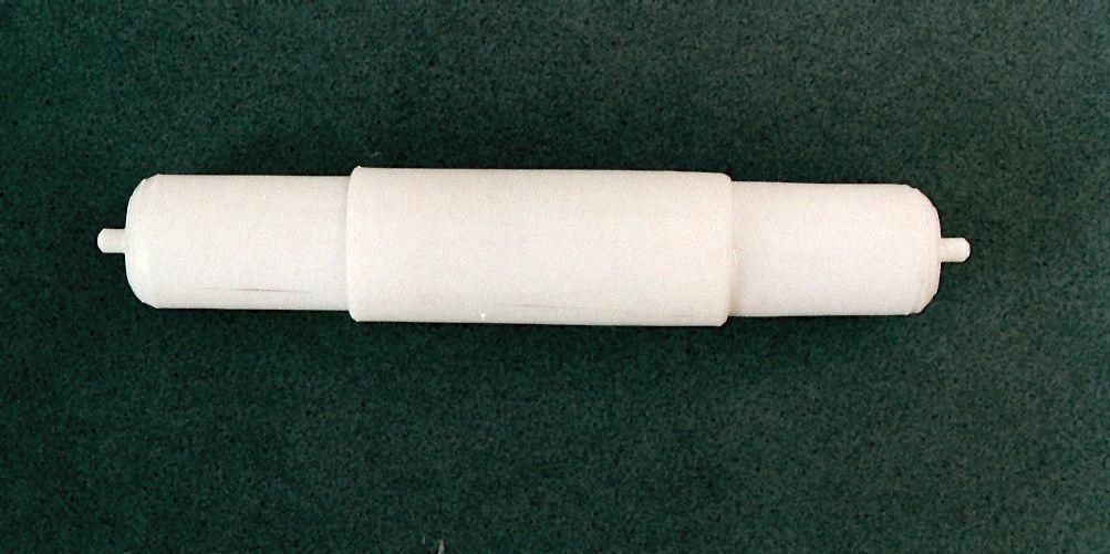 RULLO PORTA ROTOLO BIANCO PORTA CARTA IGIENICA UNIVERSALE CON MOLLA