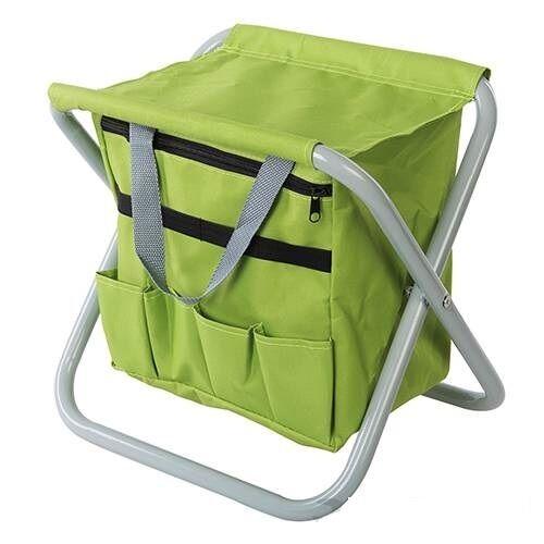 SEGGIOLA SEDIA PIEGHEVOLE CON BORSA MIMETICA SGABELLO PESCA CACCIA