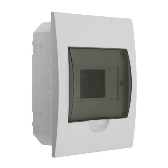 centralino quadretto elettrico da incasso 6 moduli bianco barra din