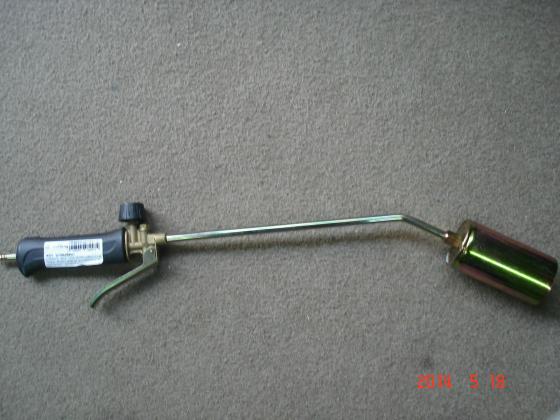 BRUCIATORE SALDATORE CANNELLO SVERNICIATORE a GAS con TAZZE MM 60 CON LEVA 66CM