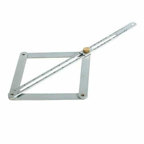 GONIOMETRO MISURATORE SQRUADRA RIGA ANGOLO MISURA CANTIER GUIDA ANGOLARE 380mm