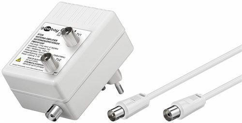 ANTENNA a due dispositivo AMPLIFICATORE DVB-T/DVB-T2/DVB-C per di 2 RICEVITORI T