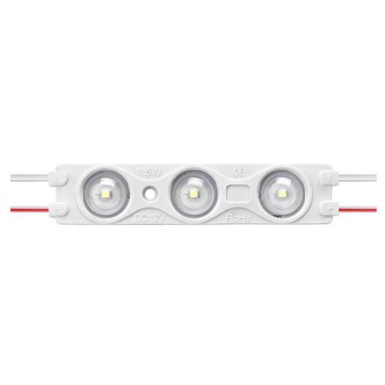 LED MODULO 1.5W 3LED SMD2835 BIANCO CALDO IP67 3000K - Calda - XXAPXX