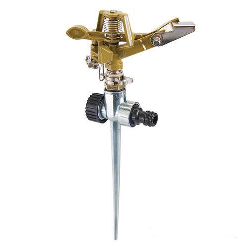 Prato Giardino Erba Appuntito metallo Impulse Water Sprinkler spruzzatore