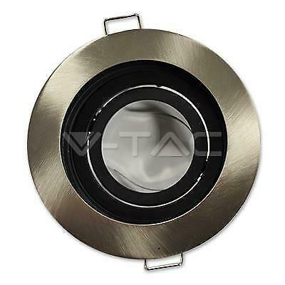GU10 CORPO ROTONDO SATIN NICKEL - XXEPHX