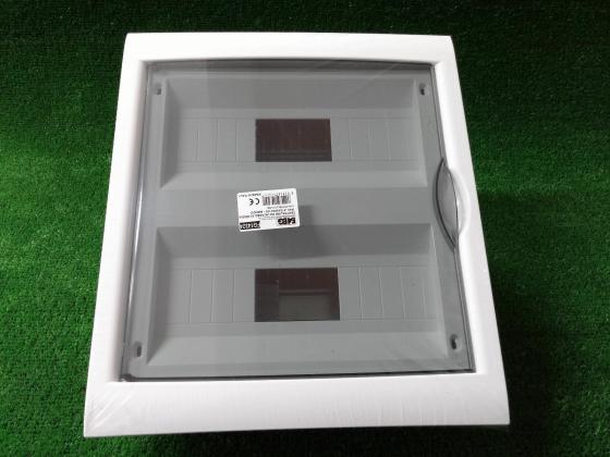 QUADRO ELETTRICO DA INCASSO 24 MODULI BIANCO CON PORTA FUME CENTRALINO