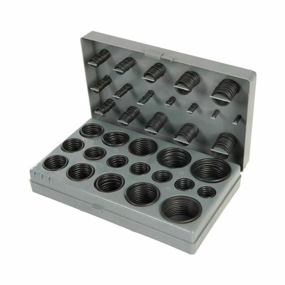 ASSORTIMENTO 419 GUARNIZIONI ANELLI METRICI ORING ORING KIT ANELLI  VALIGIA