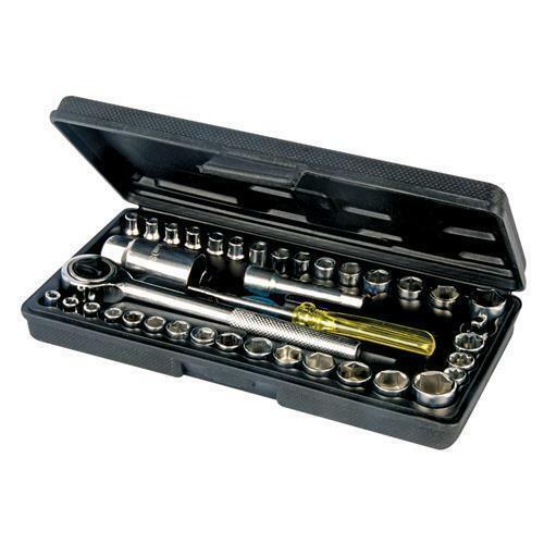 SET CHIAVI A BUSSOLA CON CRICCHETTO 40 PEZZI IN VALIGIETTA