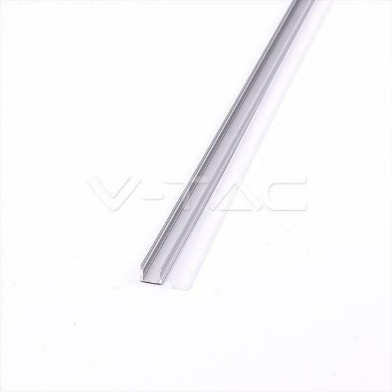 PROFILO IN ALLUMINIO 2000 X 17.2 X 15.5MM MILKY - XMMMMS