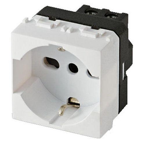 MASTER MIX PRESA SCHUKO BIPASSO 2Ppiu T 10/16A BIANCO