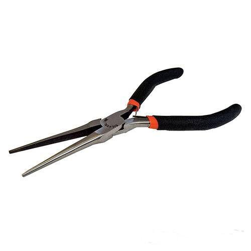 MINI PINZA a BECCHI SEMITONDI LUNGHI Per ELETTRONICA LAVORI di PRECISIONE 150mm