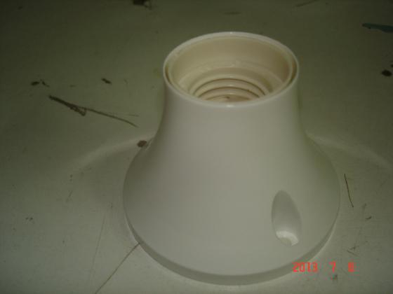PORTALAMPADA E27 con Base per il Montaggio Superficiale APPLIQUE A MURO PARETE I