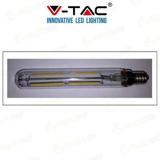 LED LAMPADINA - 4W E14 T20 FILAMENTO CLEAR GLASS 2700K - Calda - XMEMAX
