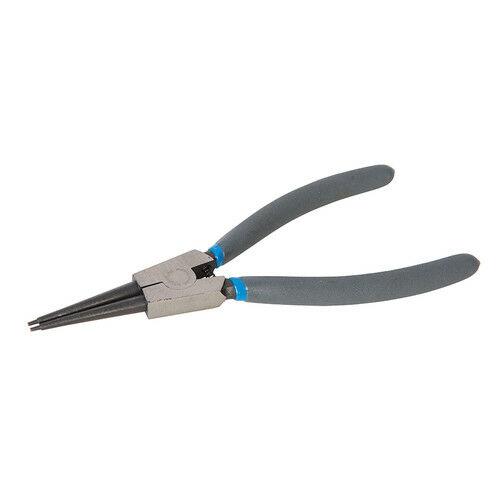 PINZA 230mm PUNTE FINE TONDA BECCHI DRITTI PER ANELLI ELASTICI ESTERNIR