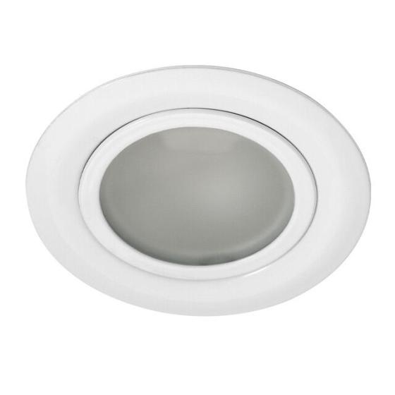 incasso faretto alogeno da incasso per mobili bianco g4 gavi