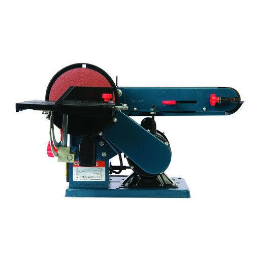 LEVIGATRICE DA BANCO MULTIFUNZIONE NASTRO E DISCO INCLINABILE da 390 mm - 350 W