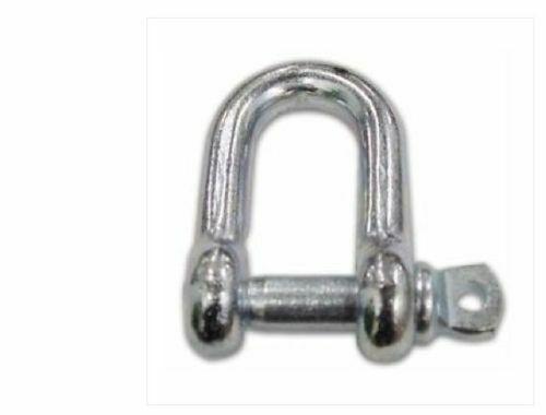 KIT 2pz GRILLO in ACCIAIO ZINCATO GRILLI da 8mm PER CATENA GANCI PER FUNE CORDA