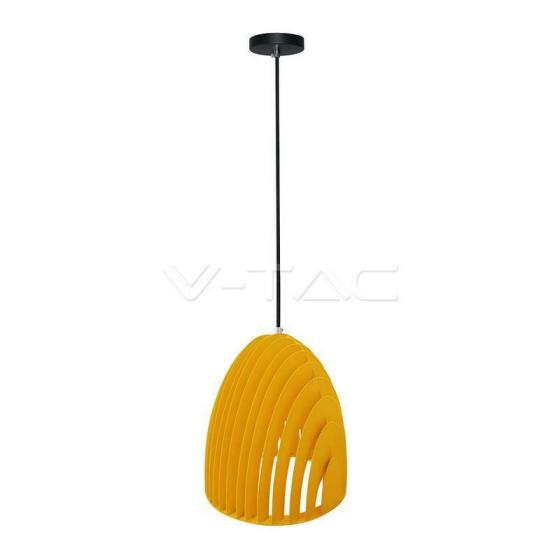 PENDANT LIGHT CONE PRISM GIALLO - XXOXPM