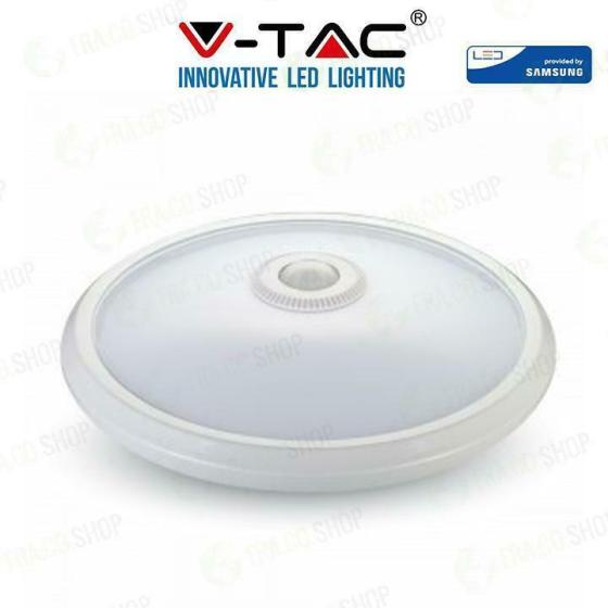 LED PLAFONIERA - SAMSUNG CHIP 12W SENSORE 4000K - Naturale - XMEFPO