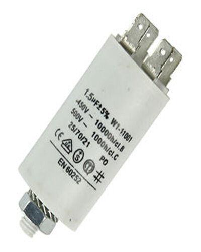 Condensatore 10 microfarad motore elettrico elettropompa capacitor 450V nedis