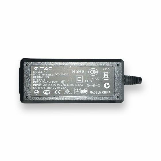ALIMENTATORE PER STRISCE LED 60W 12V 5A PLASTICA - XXRASS