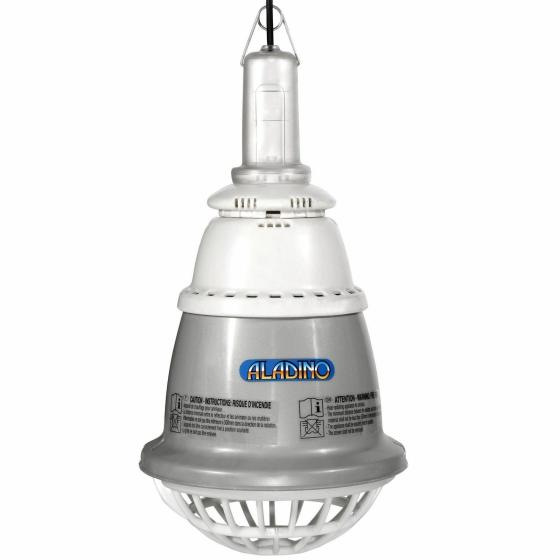 ALADINO 250 - RIFLETTORE DI CALORE - LAMPADA RISCALDAMENTO PER ANIMALI PULCINI