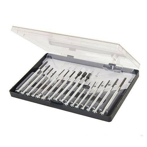 16 PC cacciavite di precisione JEWELLERS KIT Laptop Guardi riparazione degli oro