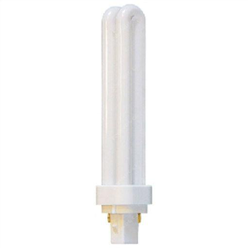 LAMPADA a BASSO CONSUMO 18W neutra 4000k  LAMPADINA G24D G24 D 2 pin PLC FARETTO