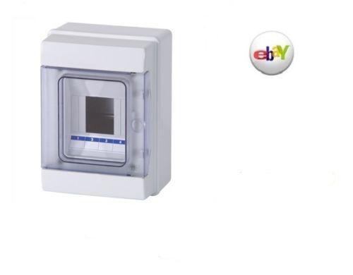CENTRALINO DA PARETE IP65 4 MODULI QUADRETTO ELETTRICO SOVRAPPOSTO