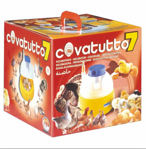 INCUBATRICE MANUALE COVATUTTO 7 / GALLINA QUAGLIA PAPERA OCA / NOVITAL