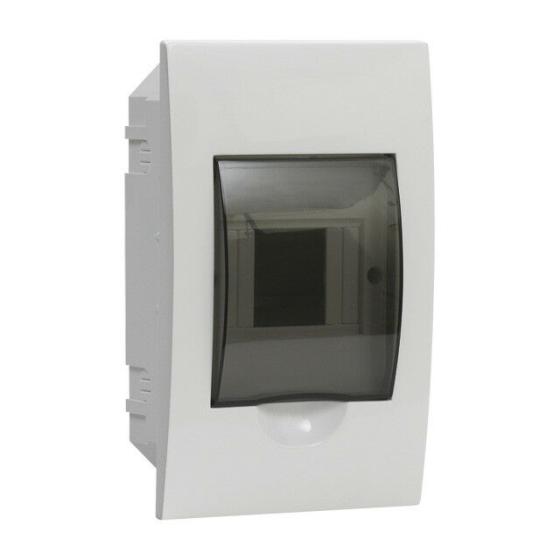 centralina quadretto elettrico da incasso 4 moduli bianco barra din