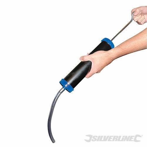 POMPA DI ASPIRAZIONE PER ESTRAZIONE OLIO GASOLIO DIESEL 500 cm SIRINGA MANUALE