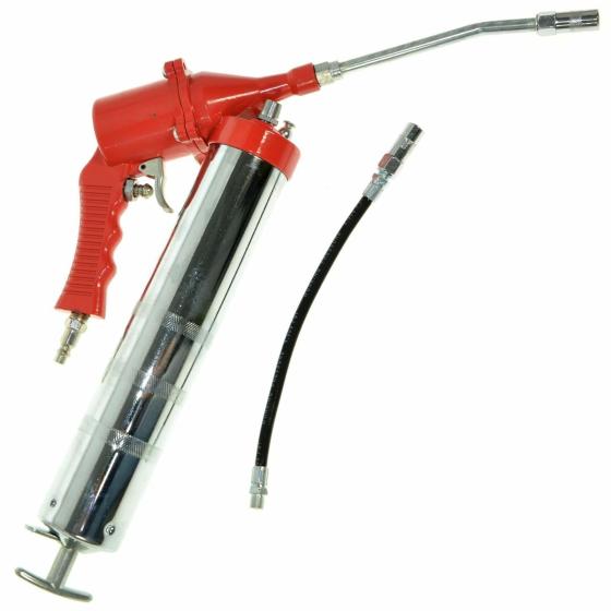 POMPA INGRASSATORE PISTOLA PER GRASSO LUBRIFICAZIONE AD ARIA E MANUALE