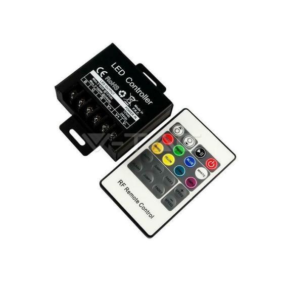 LED RGB CONTROLLER WITH 20 KEY RF REMOTE CONTROL SMALL - XMXXOF