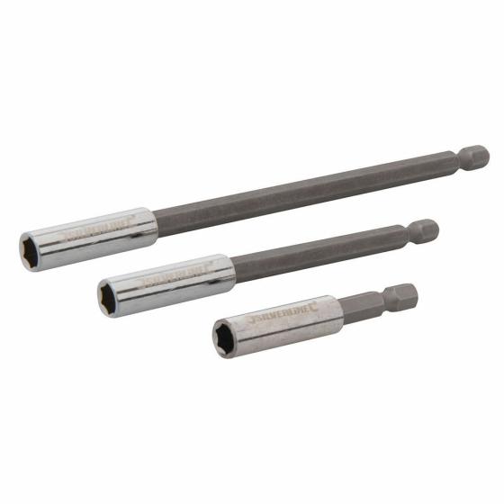 PROLUNGA PORTA PUNTA DI AVVITATURA MAGNETICO PER INSERTI CACCIAVITE 3 PEZZI