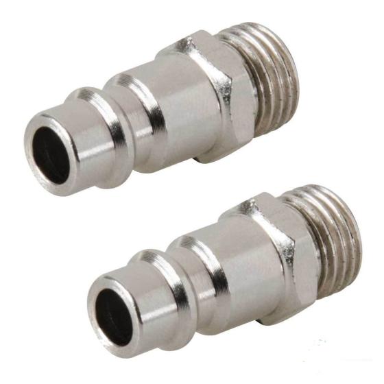 2 maschio rapido rilascio euro ARIA COMPRESSA linea ACCOPPIATORE CONNETTORE RACC