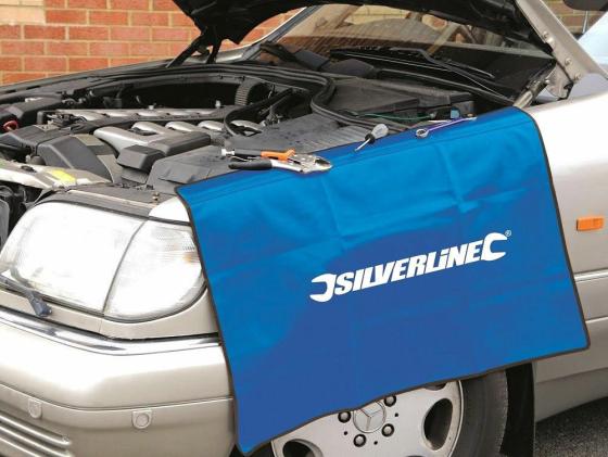 Attrezzi Officina TELO COPERTA PROTEZIONE CARROZZERIA MAGNETICO MECCANICI AUTO