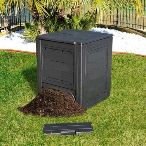 COMPOSTIERA 260 LT 60X60X73H COMPOSTER COMPOSTAGGIO GIARDINO AMBITION