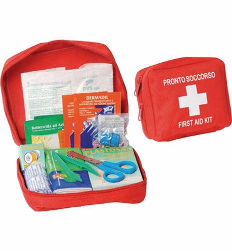 KIT PRONTO SOCCORSO AUTOMEDICAZIONE VIAGGIO CASA AUTO