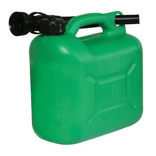 TANICA PLASTICA  5Litri TRASPORTO CARBURANTI BENZINA  GASOLIO -beccuccio