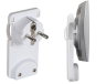 presa schuko piatta Protezione Contatto Spina Bianco extra piatta pareti mobili
