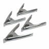 set kit 4 clip Bancarella Teloni tenda clip Strong morsetti a molla Morsetti