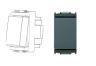 VIMAR IDEA INVERTITORE 1P 16AX GRIGIO 16013