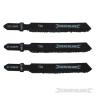 Lame per seghetto per ceramica 3 p.zi Silverline ST130 RIFF
