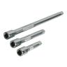 3 PEZZI PROLUNGA PROLUNGHE BARRA CHIAVE CRICCHETTO 1/4 LUNGHEZZA