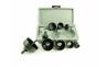 SET SERIE KIT 10 LAME A TAZZA da mm 19 a 64 TRAPANO LEGNO PLASTICA 64 MM