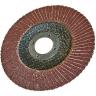 Disco ossido di alluminio  lamellari 115mm Grana 60 per smerigliatura  abbrasiva