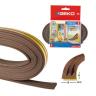 PARAFREDDO GOMMA PARA FREDDO ADESIVO PORTE FINESTRE 6 MT PARASPIFFERI MARRONE